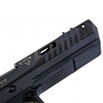 EMG TTI JW4 Pit Viper Gas Blow Back Pistol - Blackout - Semi & Full Auto