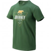 Helikon-Tex T-Shirt Journey to Perfection - Monstera Green - L