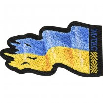 M-Tac Battle Flag of Ukraine Embroidery Patch Right - Black